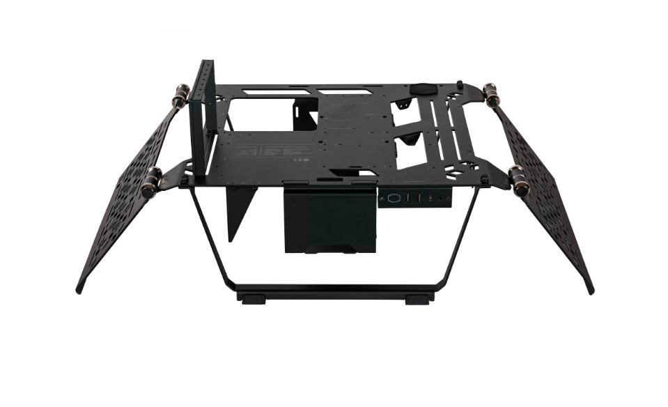 COOLER MASTER MASTERFRAME 700 / CAJA MULTIFUNCIONAL / VIDRIO TEMPLADO PANORAMICO / VENTILACION ABIERTA / COMPATIBLE CON VESA